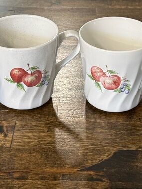Corelle Coordinates "Chutney" Hot/Cold Mugs (Set of 4) Vintage Abundance